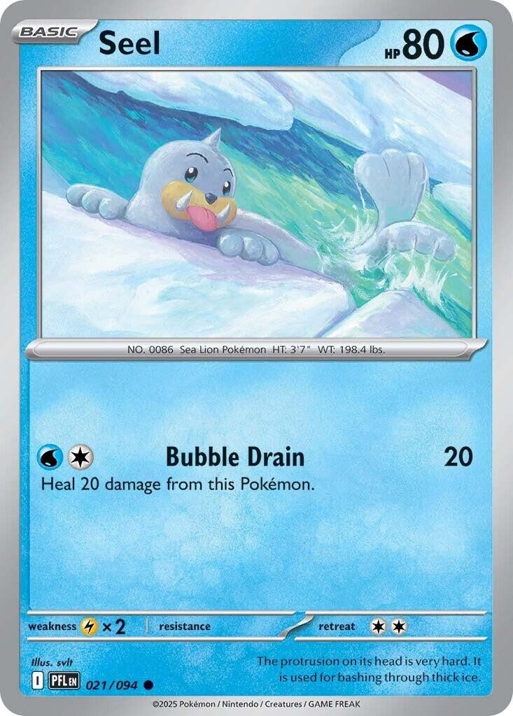 Seel (021/094) [ME02: Phantasmal Flames]
