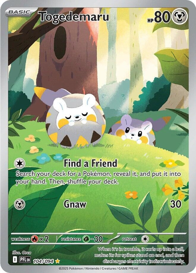 Image for Togedemaru (104/094) [ME02: Phantasmal Flames] - Pokemon