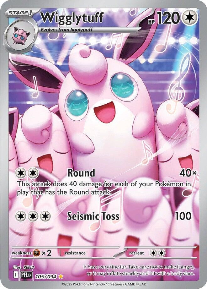 Image for Wigglytuff (105/094) [ME02: Phantasmal Flames] - Pokemon
