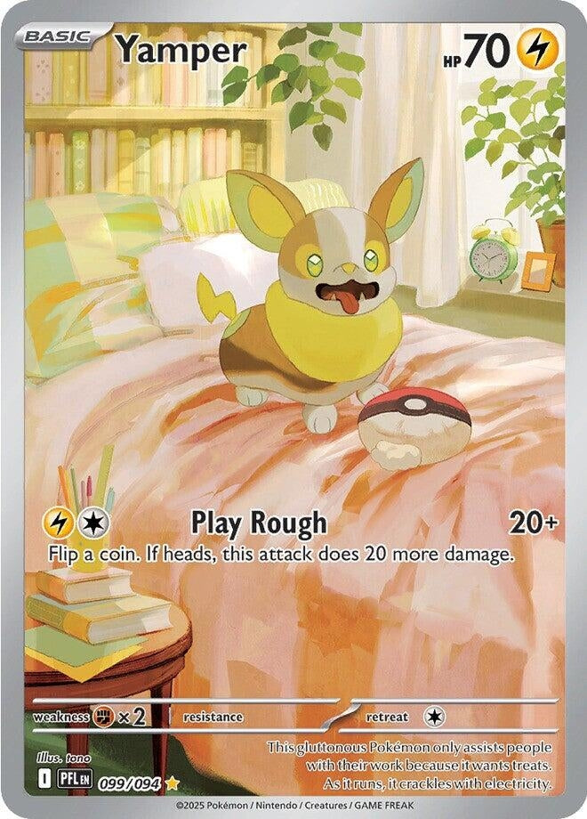 Image for Yamper (099/094) [ME02: Phantasmal Flames] - Pokemon