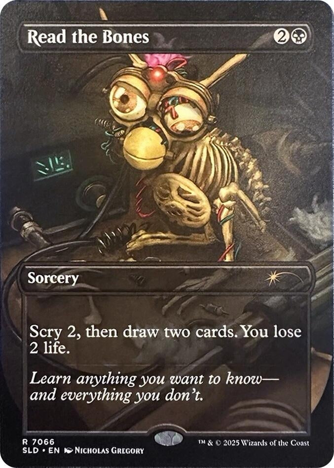 Image for Read the Bones (7066) [Secret Lair Drop Series] - Magic: The Gathering