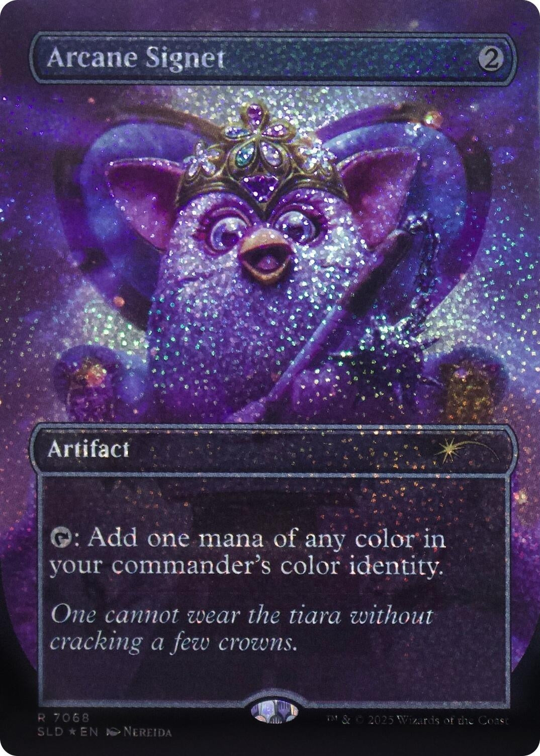 Image for Arcane Signet (7068) (Confetti Foil) (7068) [Secret Lair Drop Series] - Magic: The Gathering