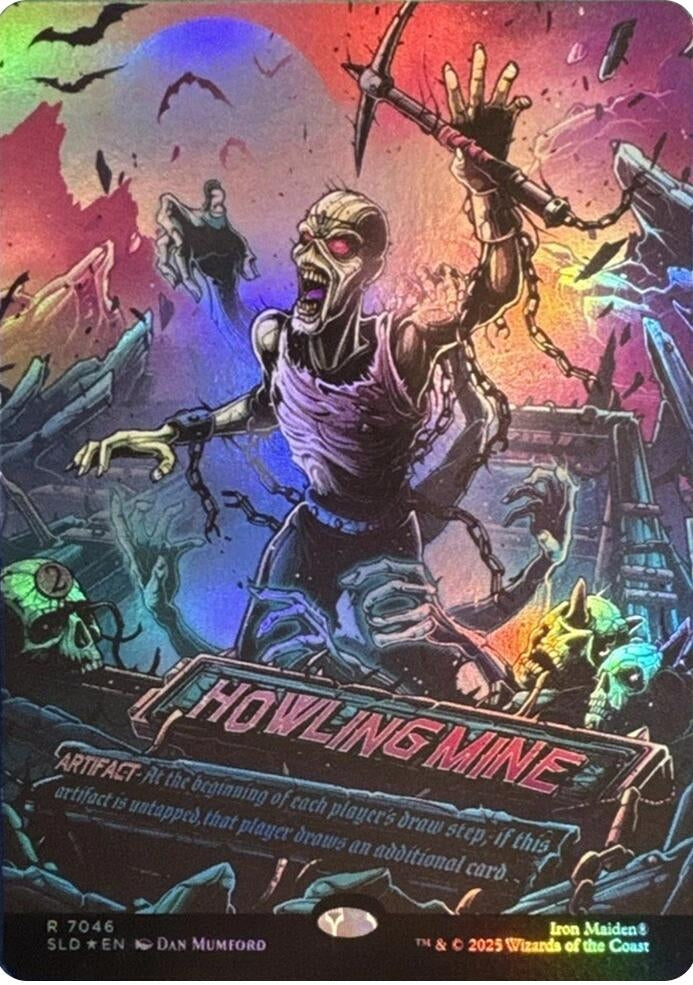 Image for Howling Mine (7046) (Rainbow Foil) (7046) [Secret Lair Drop Series] - Magic: The Gathering