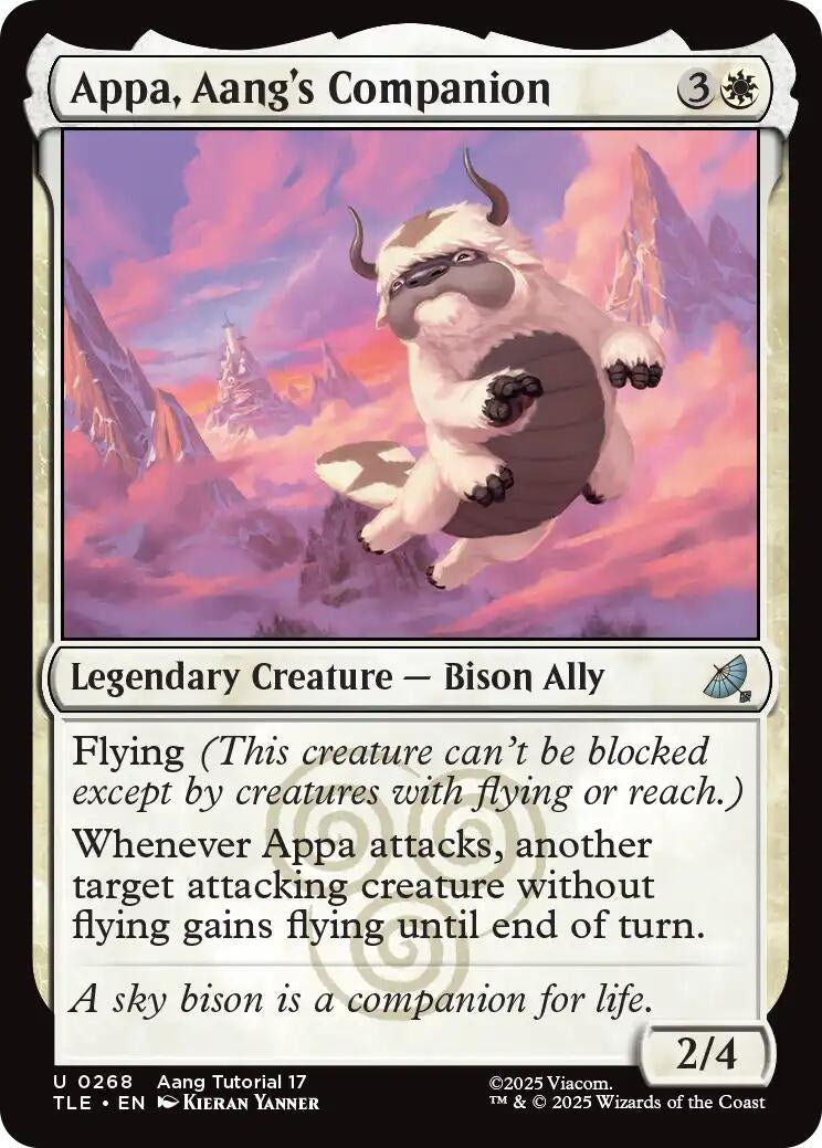 Image for Appa, Aang's Companion (0268) (268) [Avatar: The Last Airbender: Eternal-Legal] - Magic: The Gathering