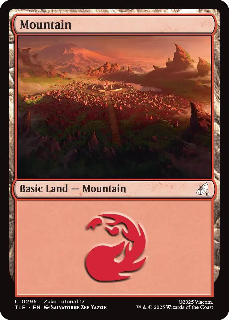 Image for Mountain (0295) (295) [Avatar: The Last Airbender: Eternal-Legal] - Magic: The Gathering
