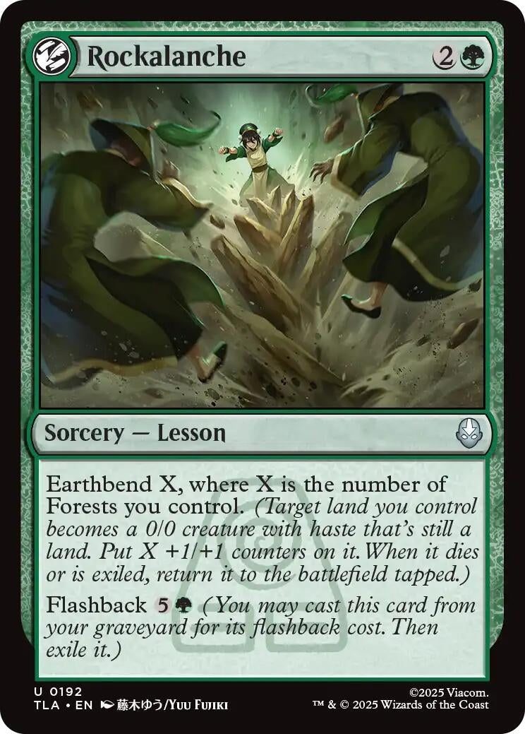 Image for Rockalanche (192) [Avatar: The Last Airbender] - Magic: The Gathering