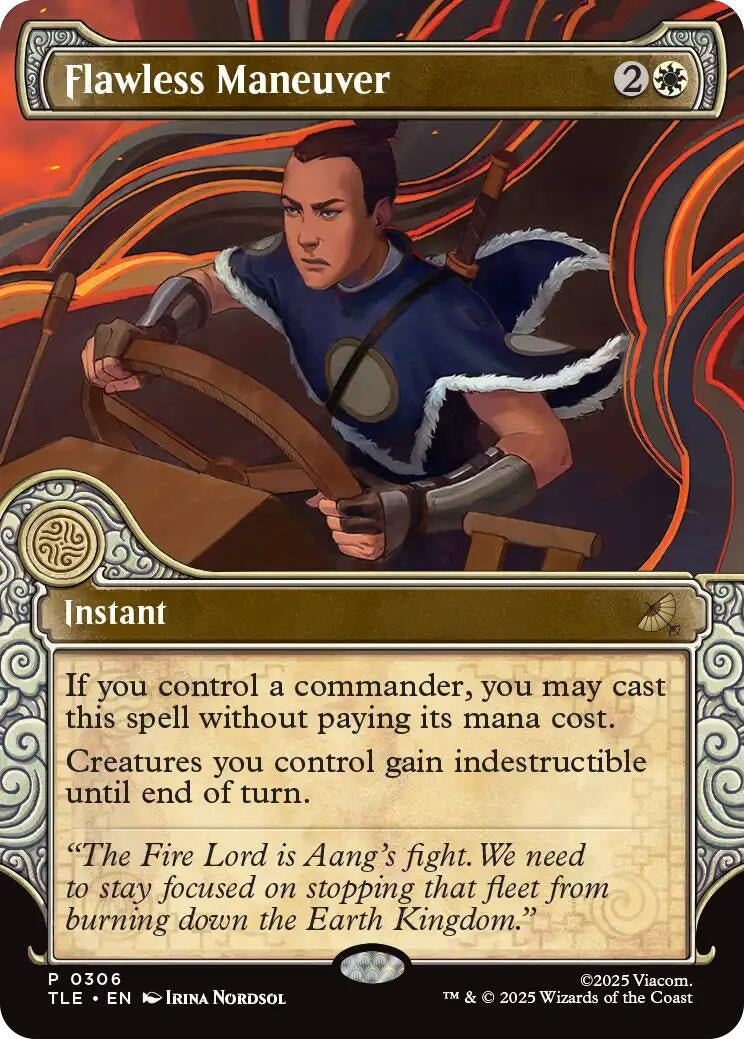 Image for Flawless Maneuver (Showcase) (306) [Avatar: The Last Airbender: Eternal-Legal] - Magic: The Gathering