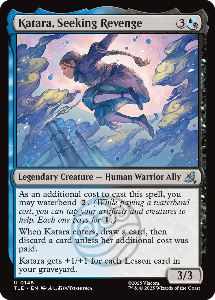 Image for Katara, Seeking Revenge (148) [Avatar: The Last Airbender: Eternal-Legal] - Magic: The Gathering