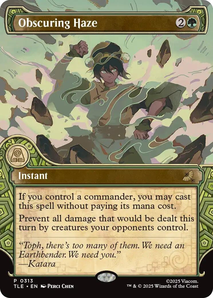 Image for Obscuring Haze (Showcase) (313) [Avatar: The Last Airbender: Eternal-Legal] - Magic: The Gathering