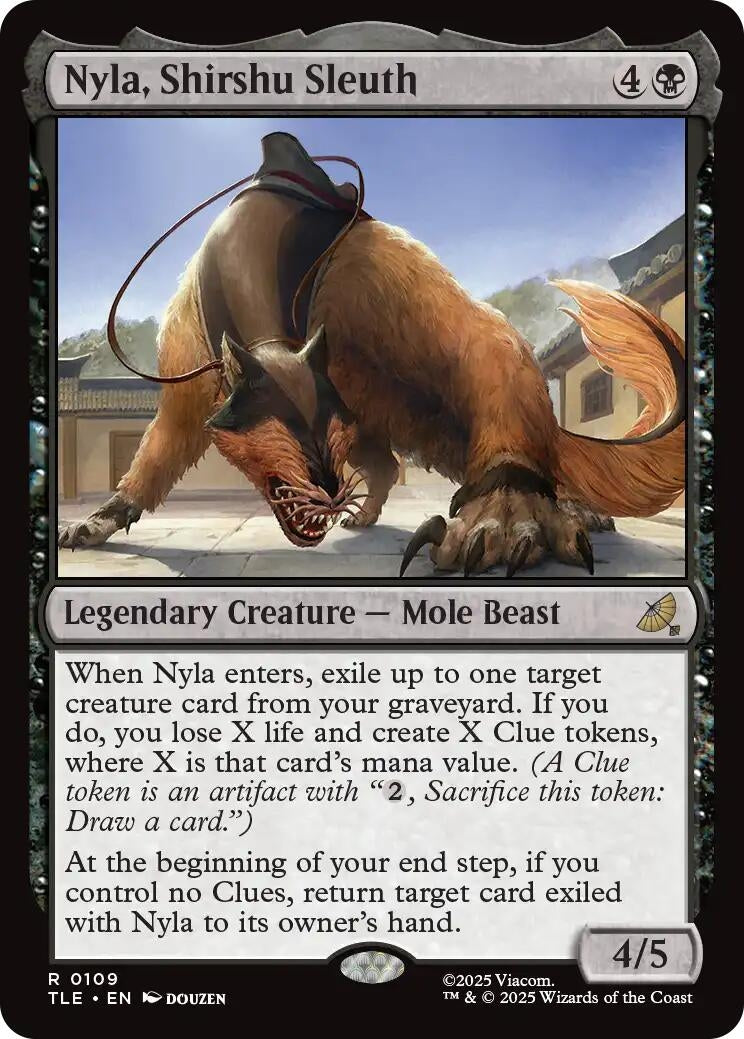 Image for Nyla, Shirshu Sleuth (109) [Avatar: The Last Airbender: Eternal-Legal] - Magic: The Gathering