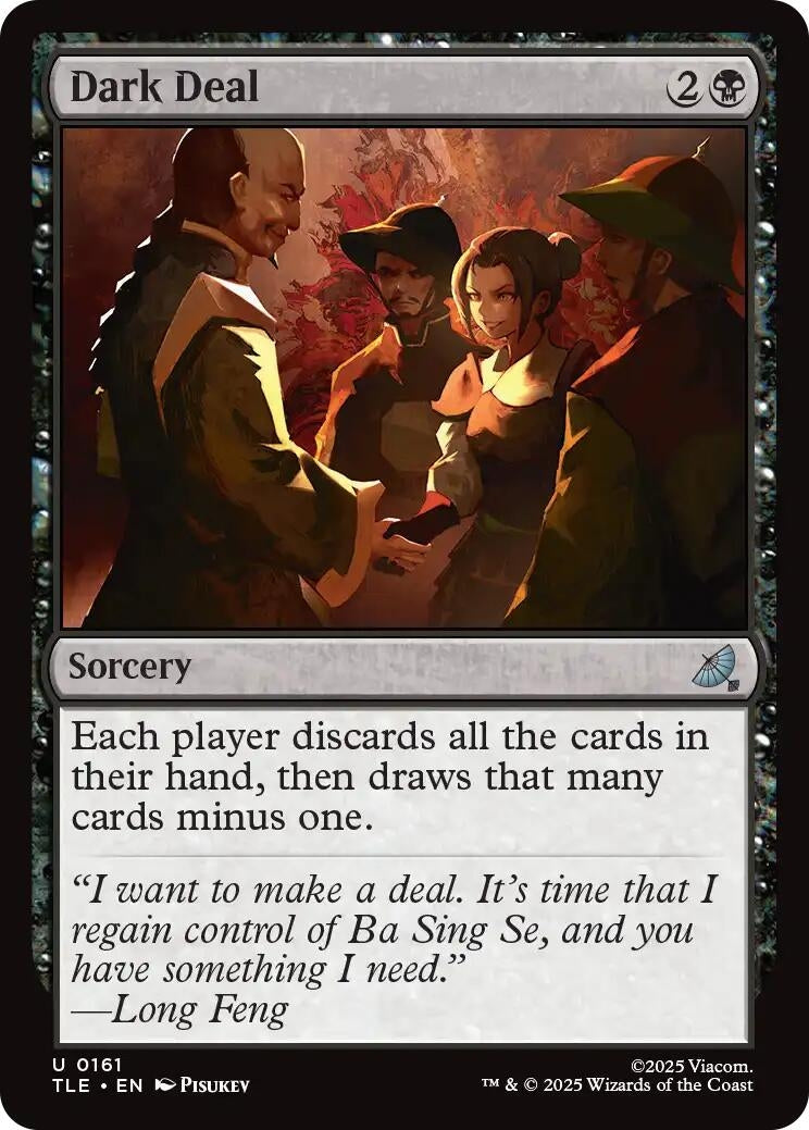 Image for Dark Deal (161) [Avatar: The Last Airbender: Eternal-Legal] - Magic: The Gathering