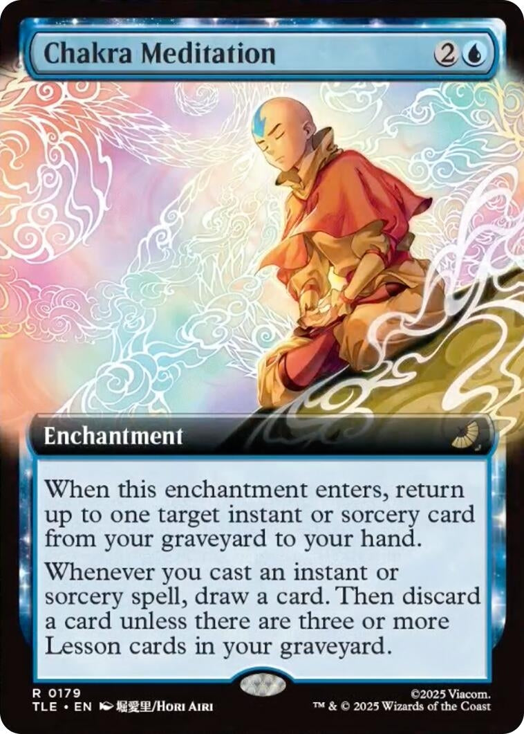 Image for Chakra Meditation (Extended Art) (179) [Avatar: The Last Airbender: Eternal-Legal] - Magic: The Gathering