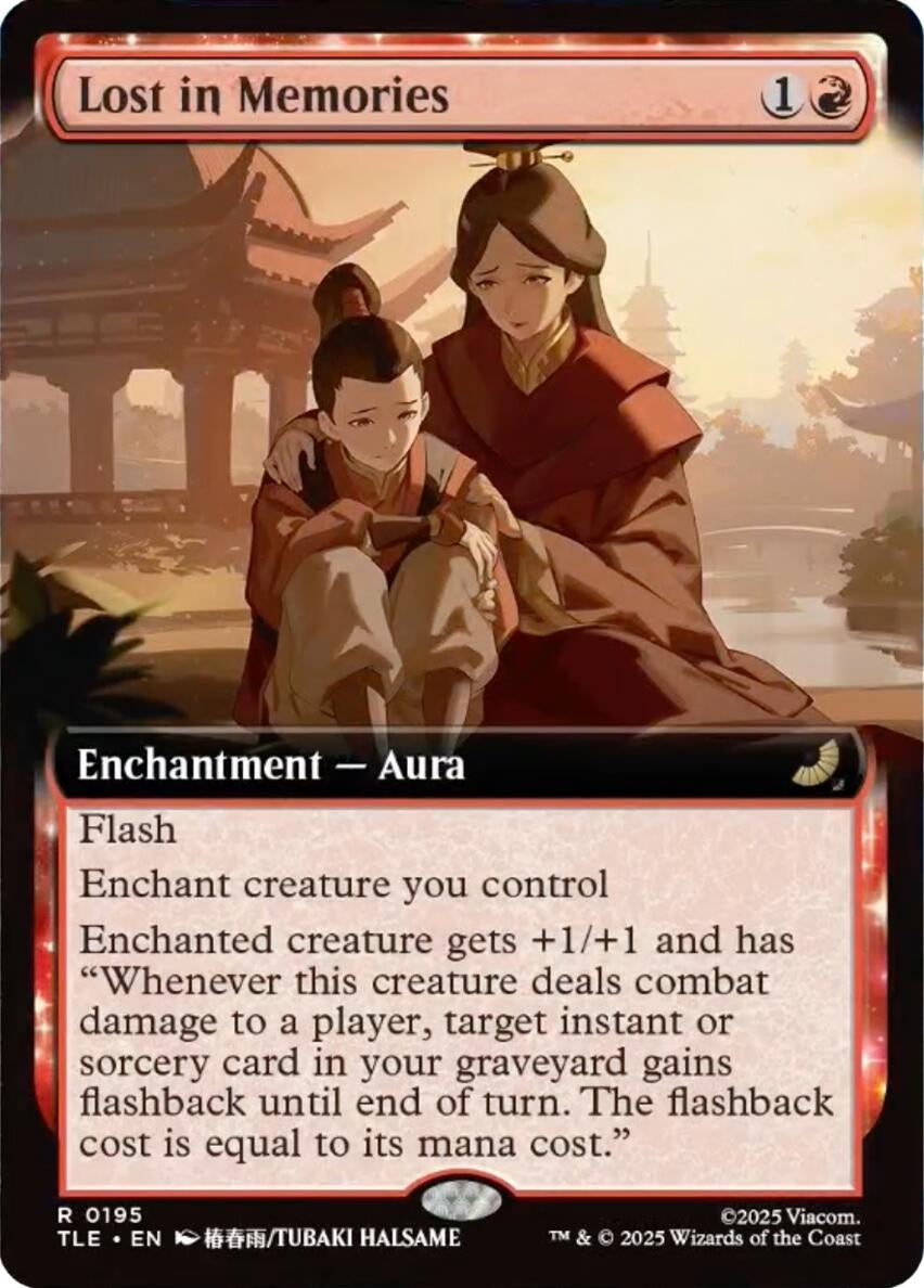 Image for Lost in Memories (Extended Art) (195) [Avatar: The Last Airbender: Eternal-Legal] - Magic: The Gathering