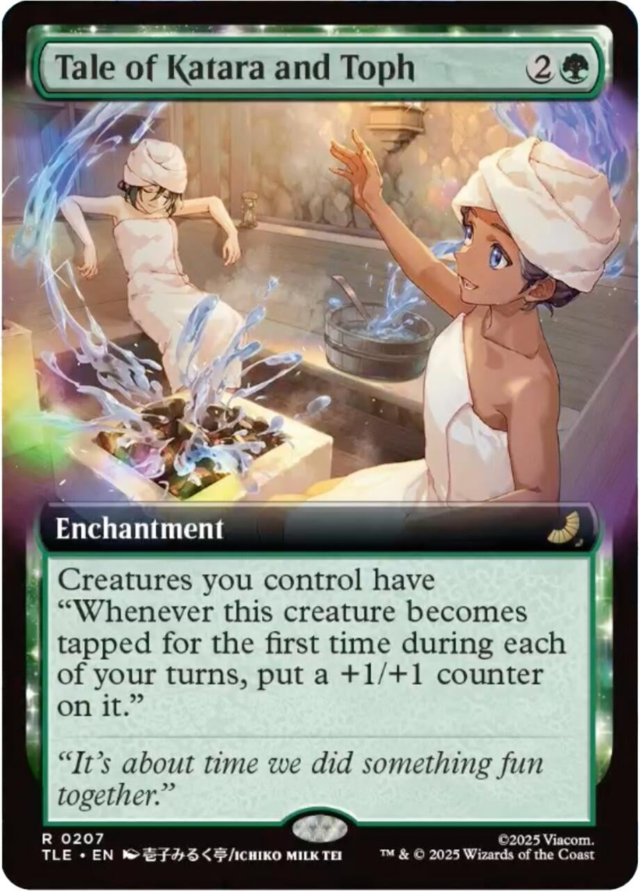 Image for Tale of Katara and Toph (Extended Art) (207) [Avatar: The Last Airbender: Eternal-Legal] - Magic: The Gathering