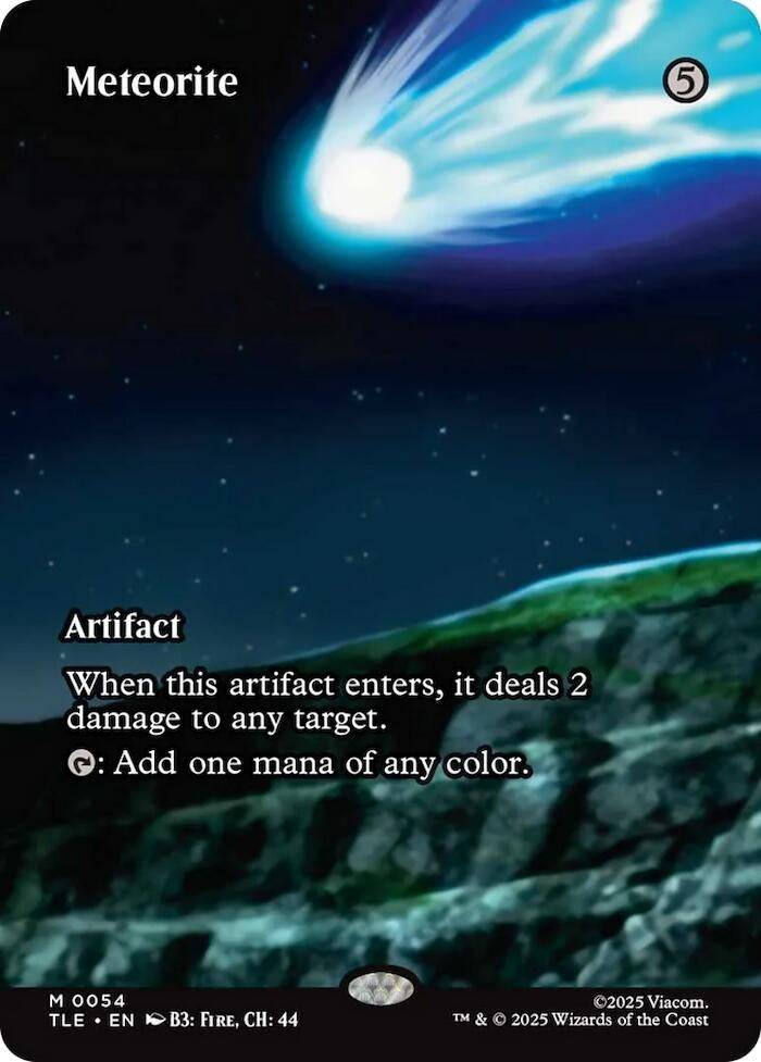 Image for Meteorite (Borderless) (54) [Avatar: The Last Airbender: Eternal-Legal] - Magic: The Gathering