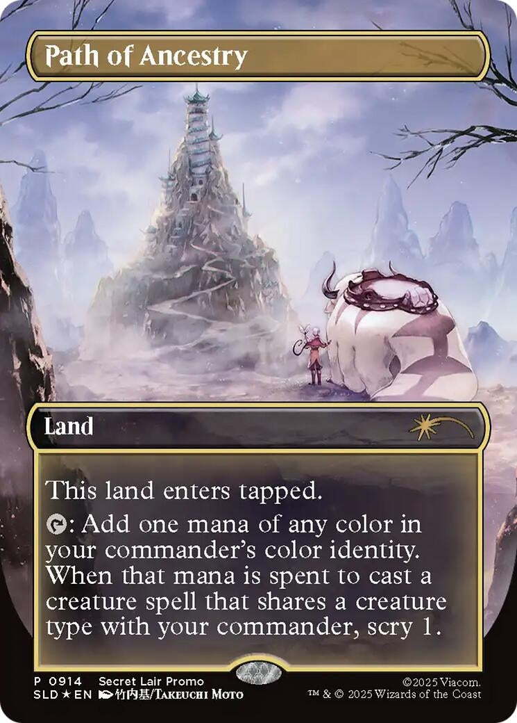 Image for Path of Ancestry (0914) (Rainbow Foil) (914) [Secret Lair Drop Series] - Magic: The Gathering
