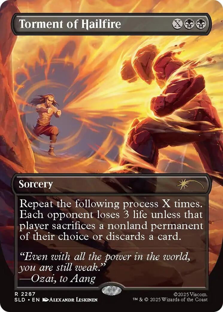 Image for Torment of Hailfire (2287) (2287) [Secret Lair Drop Series] - Magic: The Gathering