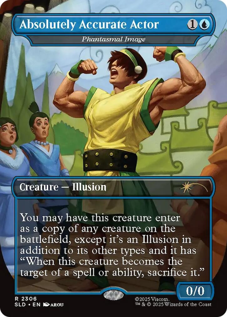 Absolutely Accurate Actor - Phantasmal Image (2306) [Secret Lair Drop Series]