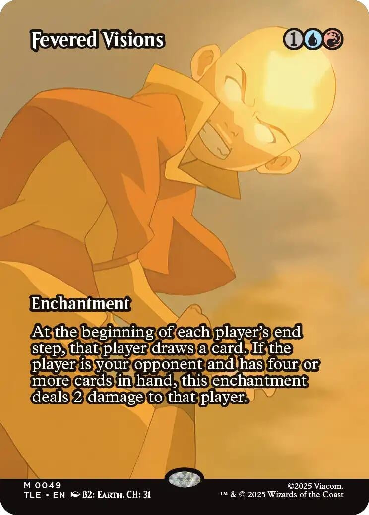 Image for Fevered Visions (Borderless) (49) [Avatar: The Last Airbender: Eternal-Legal] - Magic: The Gathering