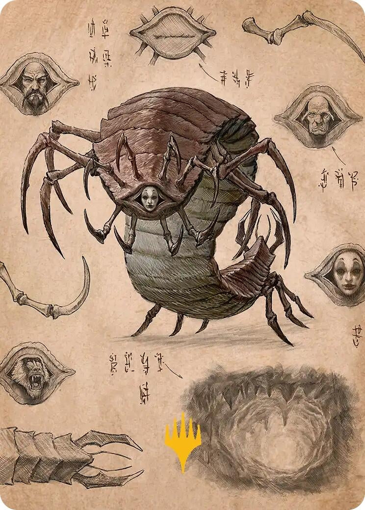 Image for Koh, the Face Stealer 2 Art Card (Gold-Stamped Planeswalker Symbol) (34) [Avatar: The Last Airbender] - Magic: The Gathering