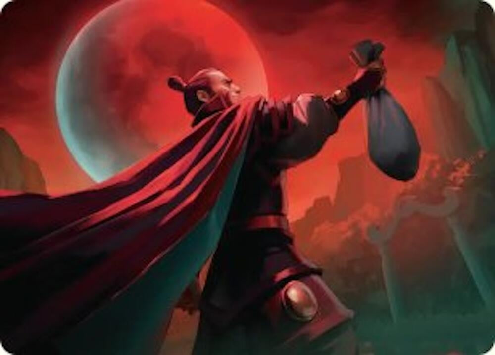 Image for Zhao, the Moon Slayer Art Card (11) [Avatar: The Last Airbender] - Magic: The Gathering