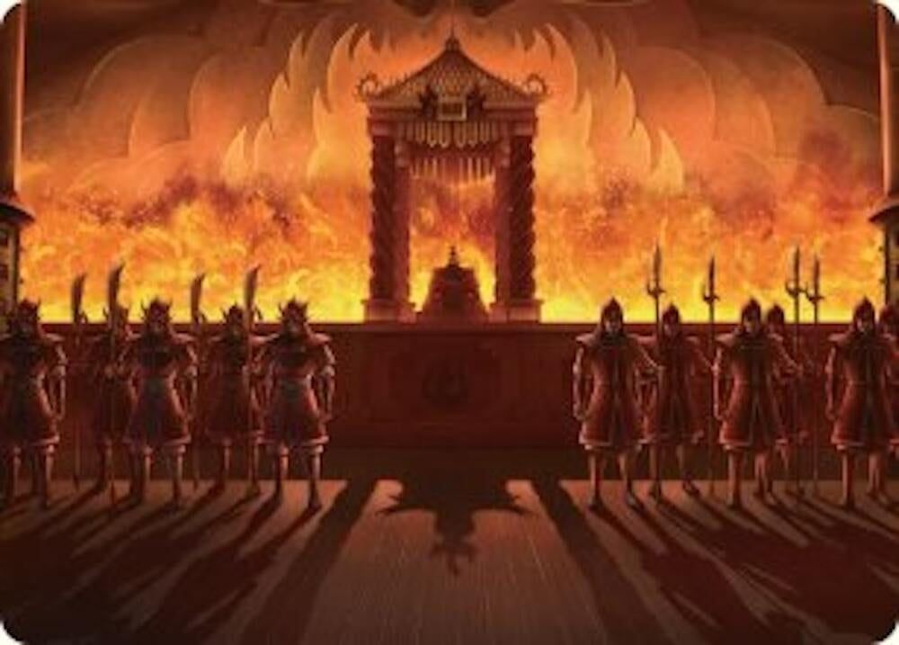 Image for Fire Lord Ozai Art Card (27) [Avatar: The Last Airbender] - Magic: The Gathering