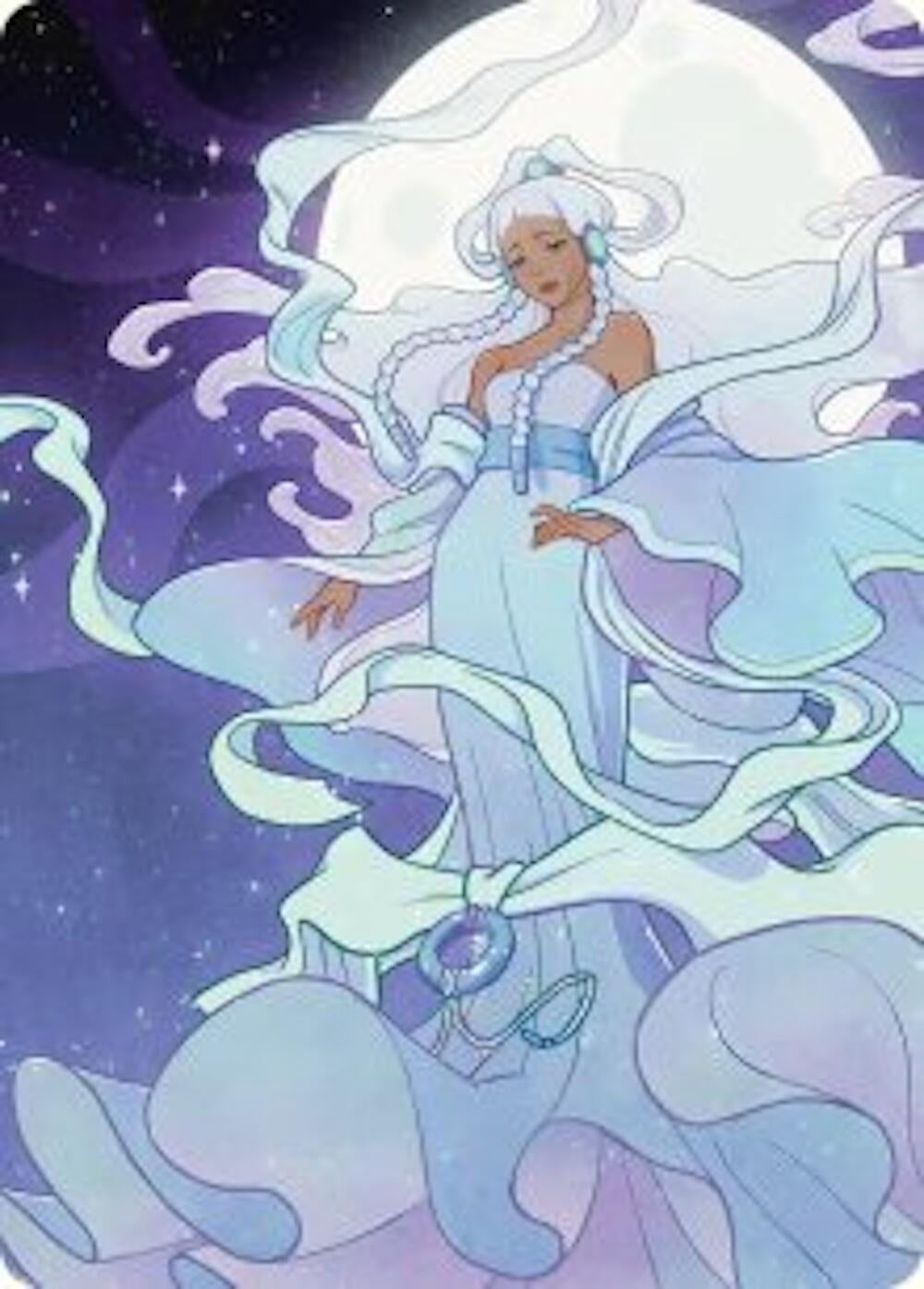 Image for Yue, the Moon Spirit 2 Art Card (41) [Avatar: The Last Airbender] - Magic: The Gathering