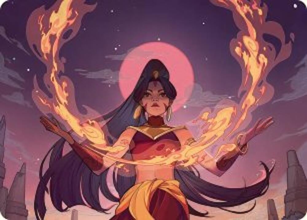 Image for Firebending Student Art Card (44) [Avatar: The Last Airbender] - Magic: The Gathering