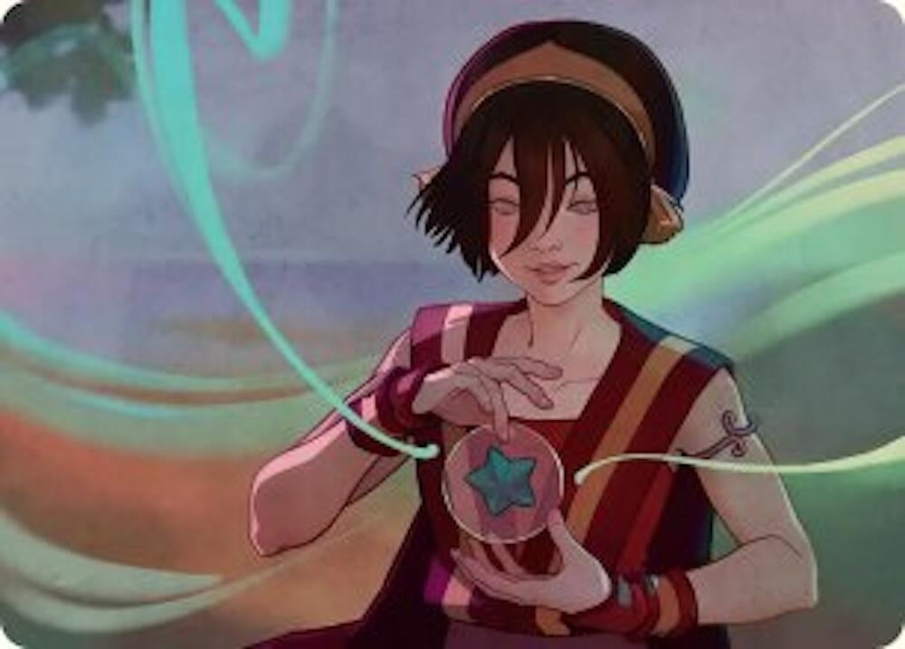 Image for Toph, the First Metalbender Art Card (49) [Avatar: The Last Airbender] - Magic: The Gathering