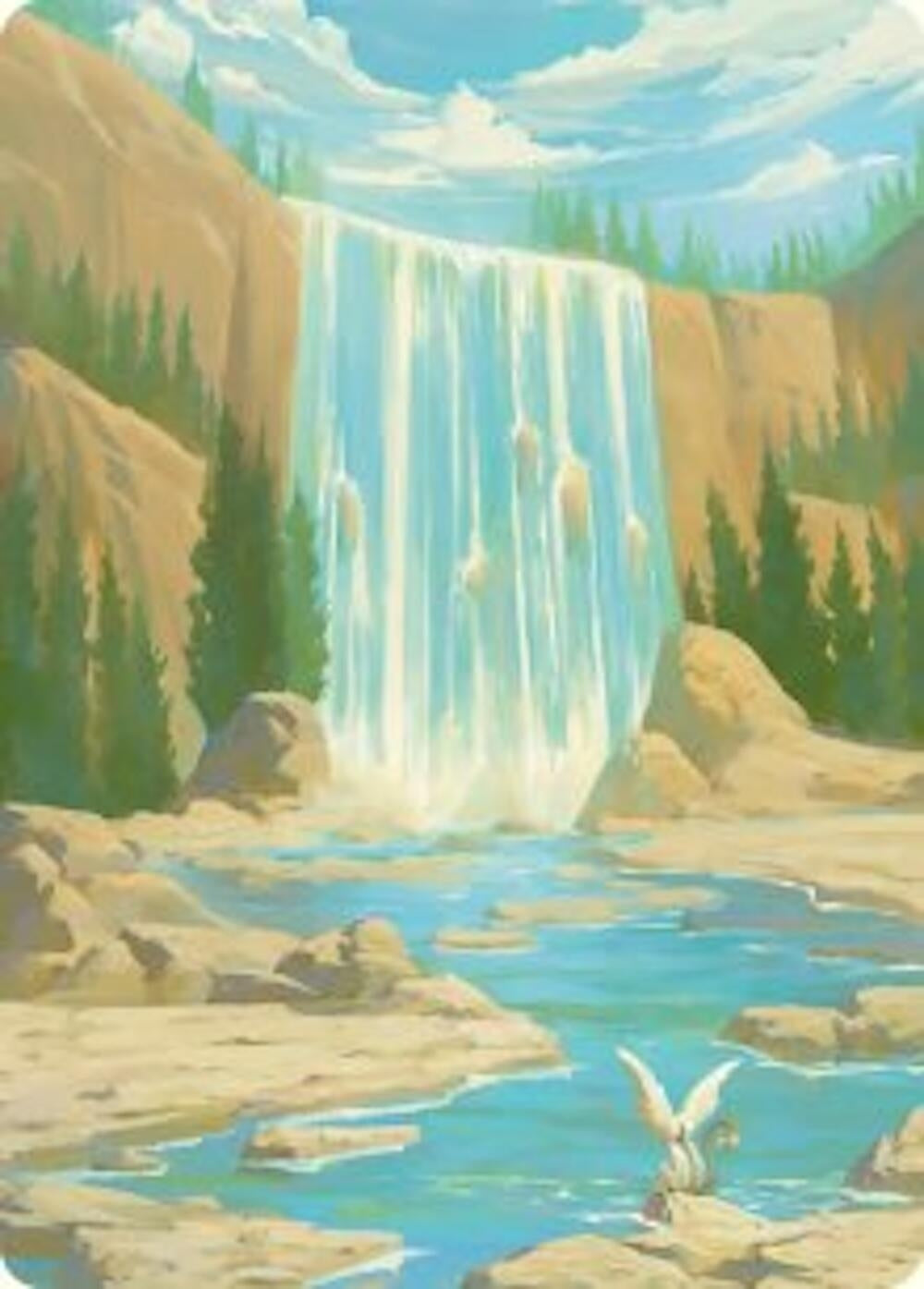 Image for Island Art Card (51) [Avatar: The Last Airbender] - Magic: The Gathering