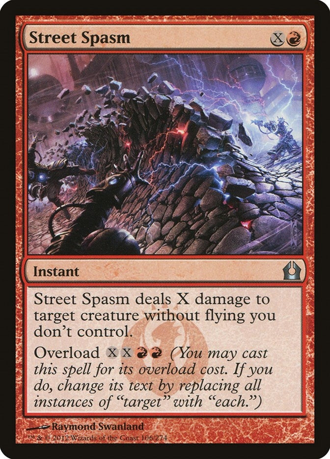 Image for Street Spasm (106) [Return to Ravnica] - Magic: The Gathering