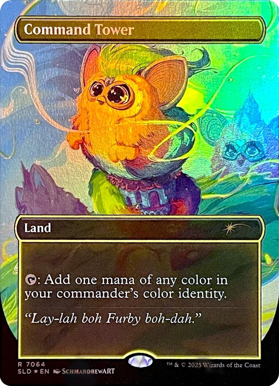 Image for Command Tower (7064) (Rainbow Foil) (7064) [Secret Lair Drop Series] - Magic: The Gathering