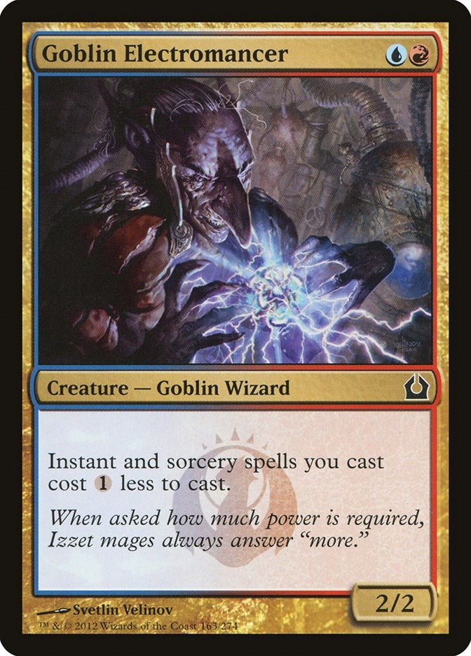 Image for Goblin Electromancer (163) [Return to Ravnica] - Magic: The Gathering