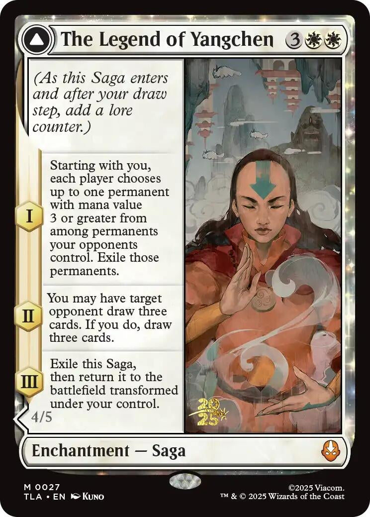 Image for The Legend of Yangchen (27) [Prerelease Cards] - Magic: The Gathering