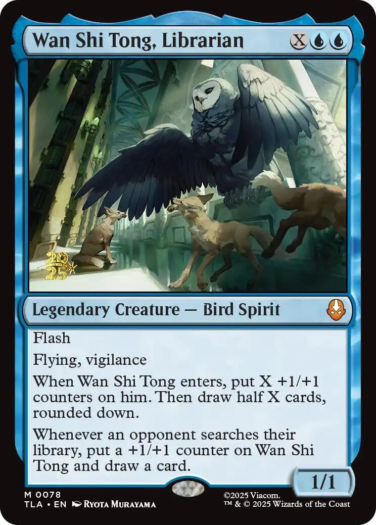 Image for Wan Shi Tong, Librarian (78) [Prerelease Cards] - Magic: The Gathering