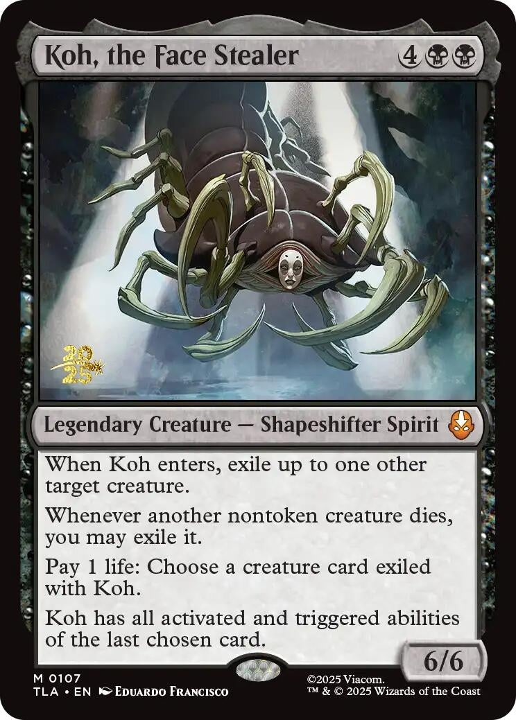 Image for Koh, the Face Stealer (107) [Prerelease Cards] - Magic: The Gathering