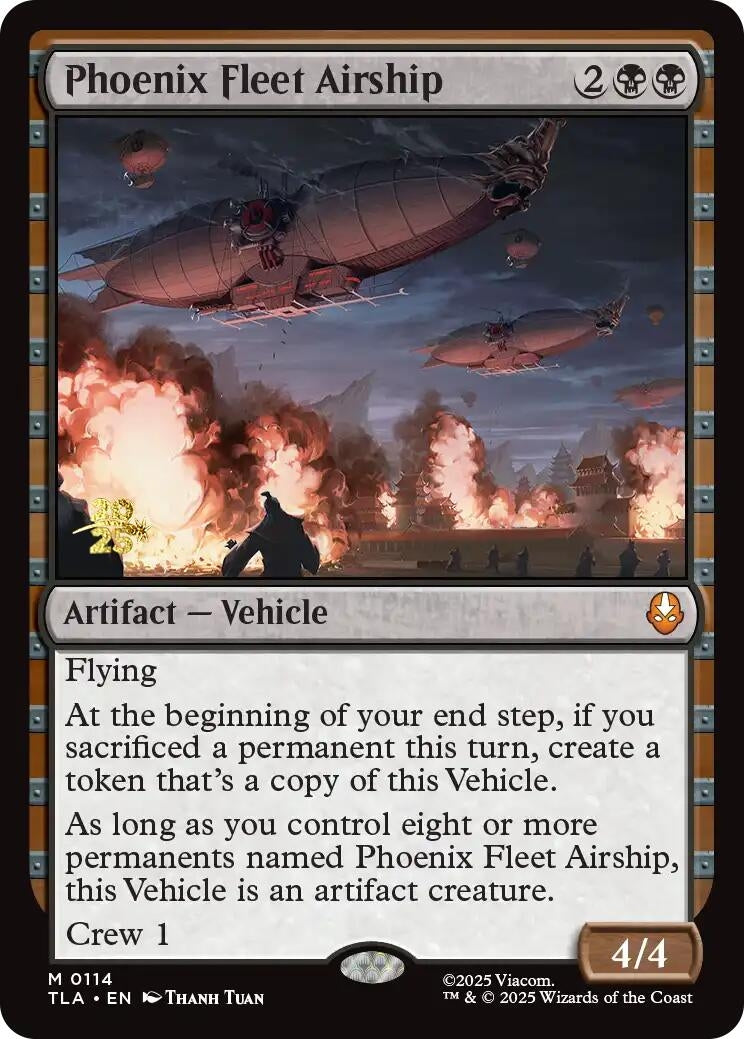Image for Phoenix Fleet Airship (114) [Prerelease Cards] - Magic: The Gathering