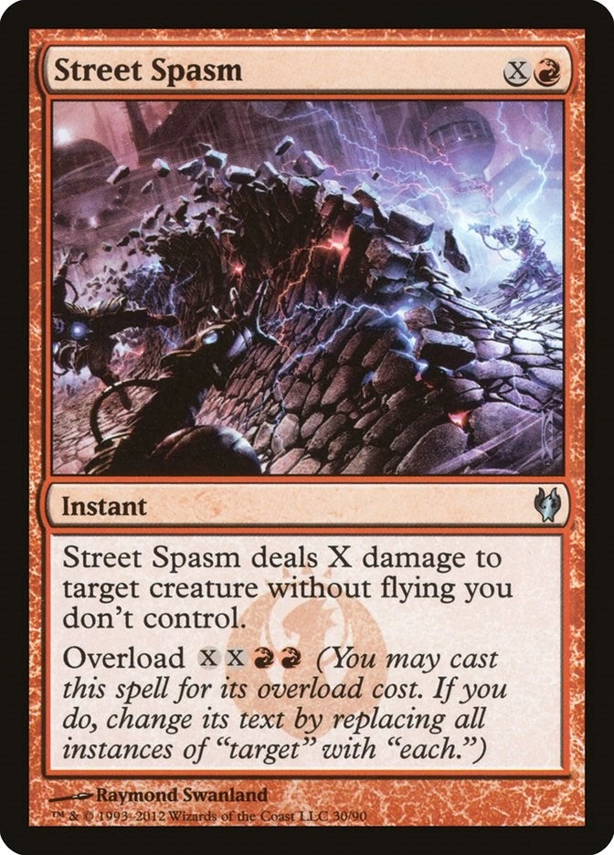 Image for Street Spasm (30) [Izzet vs. Golgari] - Magic: The Gathering
