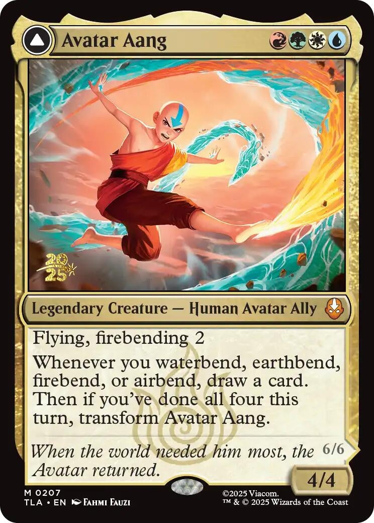 Image for Avatar Aang (207) [Prerelease Cards] - Magic: The Gathering