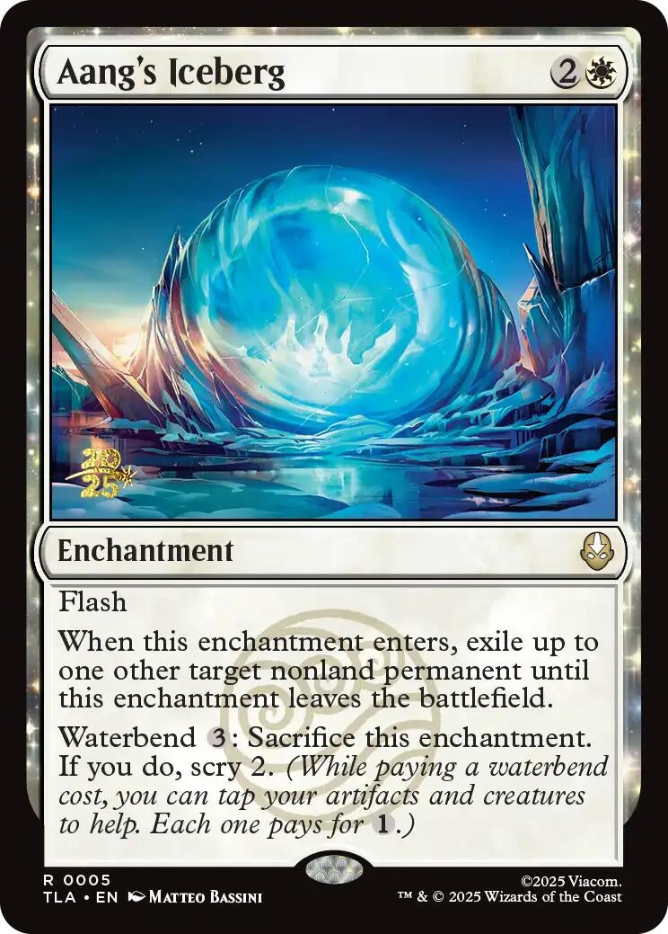 Image for Aang's Iceberg (5) [Prerelease Cards] - Magic: The Gathering