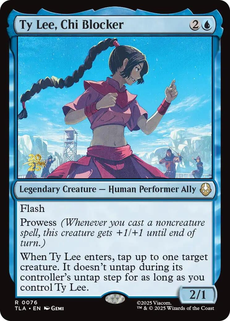 Image for Ty Lee, Chi Blocker (76) [Prerelease Cards] - Magic: The Gathering