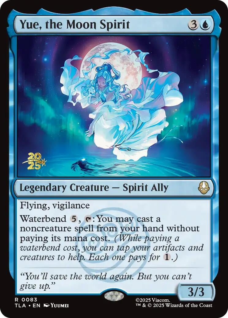 Image for Yue, the Moon Spirit (83) [Prerelease Cards] - Magic: The Gathering