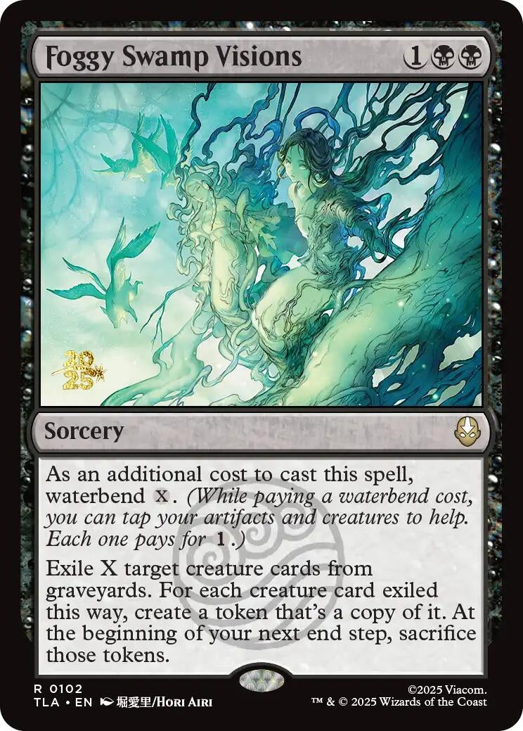 Image for Foggy Swamp Visions (102) [Prerelease Cards] - Magic: The Gathering