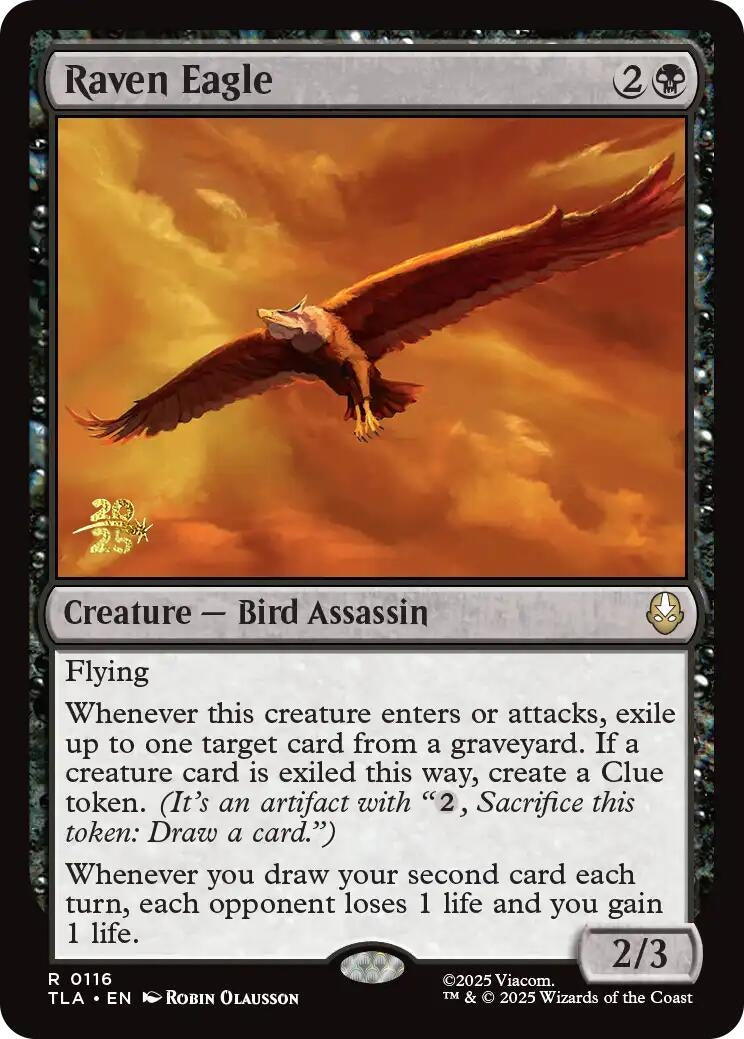 Image for Raven Eagle (116) [Prerelease Cards] - Magic: The Gathering