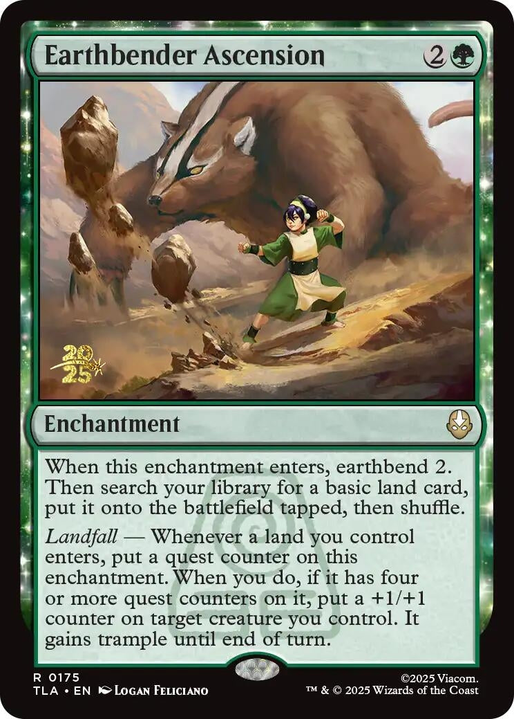 Image for Earthbender Ascension (175) [Prerelease Cards] - Magic: The Gathering