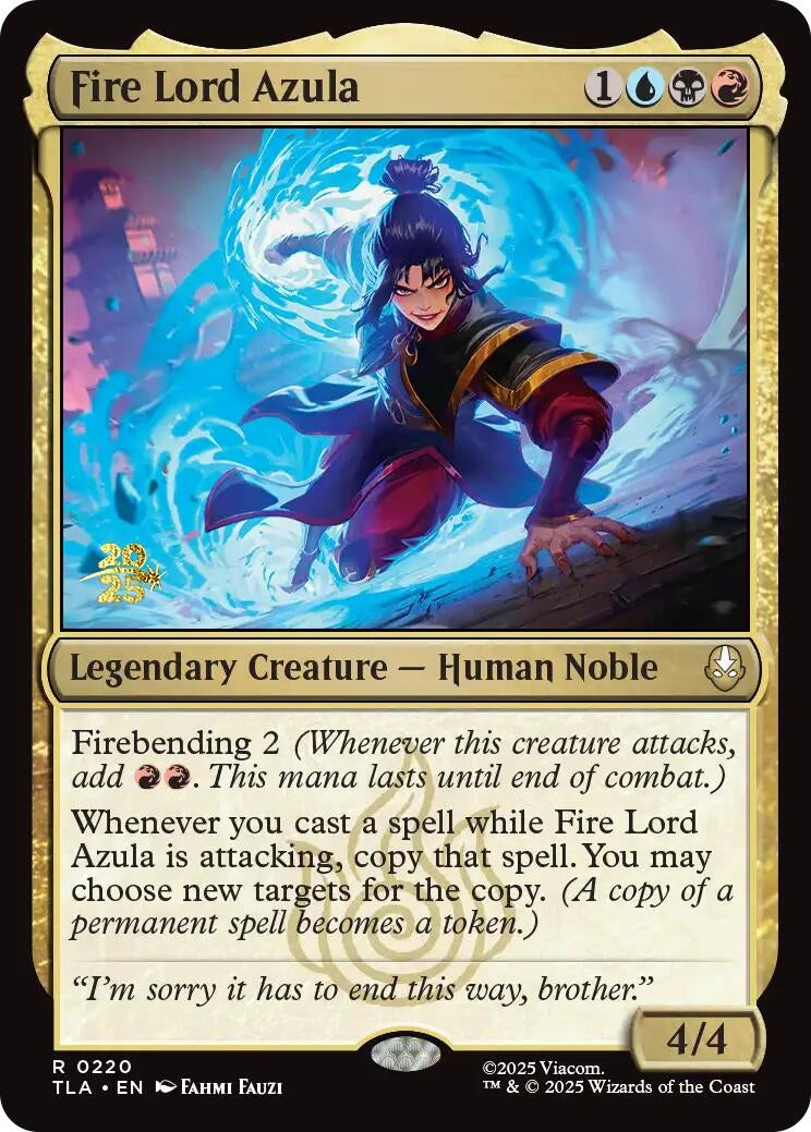 Image for Fire Lord Azula (220) [Prerelease Cards] - Magic: The Gathering