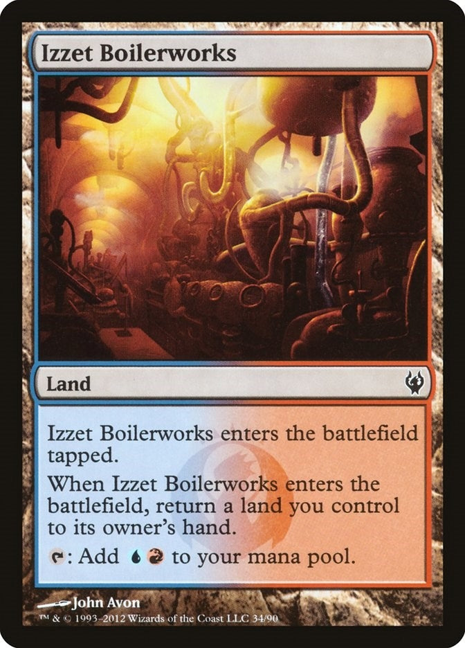 Image for Izzet Boilerworks (34) [Izzet vs. Golgari] - Magic: The Gathering
