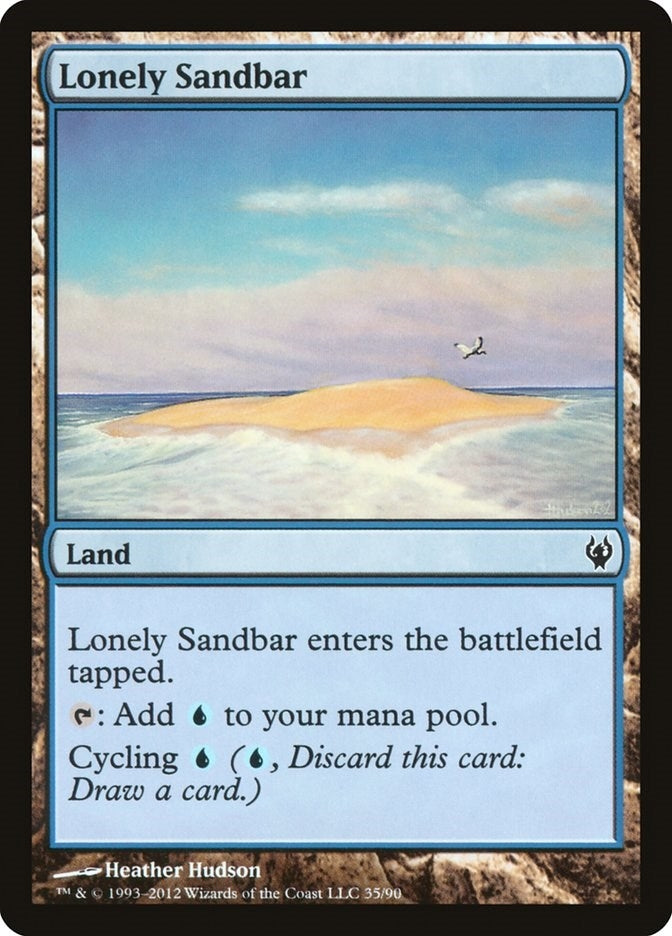 Image for Lonely Sandbar (35) [Izzet vs. Golgari] - Magic: The Gathering