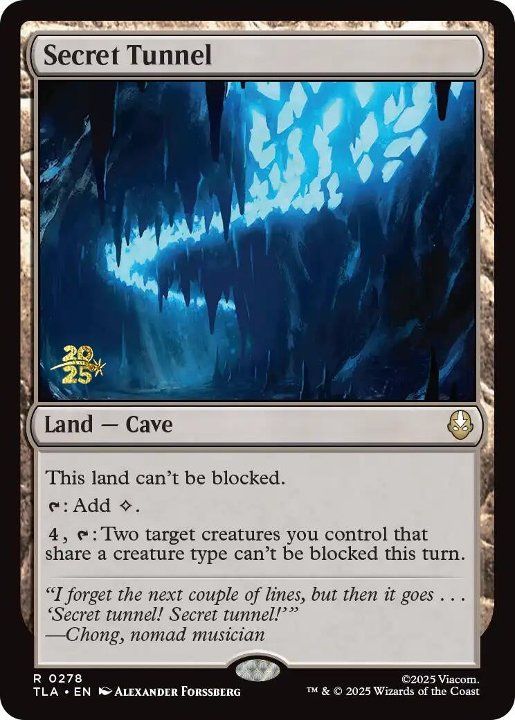 Image for Secret Tunnel (278) [Prerelease Cards] - Magic: The Gathering