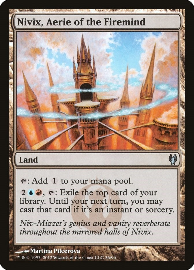 Image for Nivix, Aerie of the Firemind (36) [Izzet vs. Golgari] - Magic: The Gathering